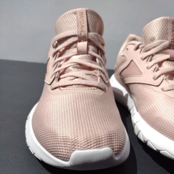 Reebok Womens Flexagon Energy TR 4 Training Shoes Pink/White size 10 - Picture 9 of 12
